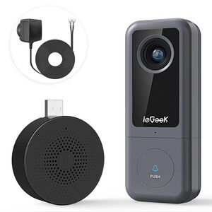 IeGeek Bell J5 2K Smart Video Wired Doorbell